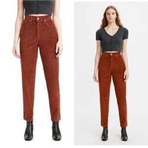 Levi’s Sz 27 High Waisted Mom Jean Cords